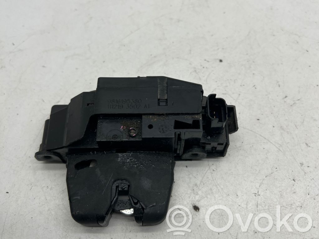 Citroen C3 Aizmugurējā pārsega slēdzene 