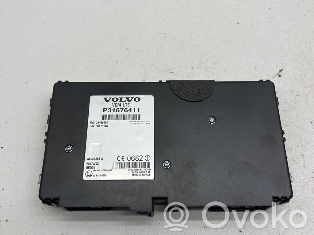 Bluetooth control unit module   31676411,31489595,AC922285,30113146