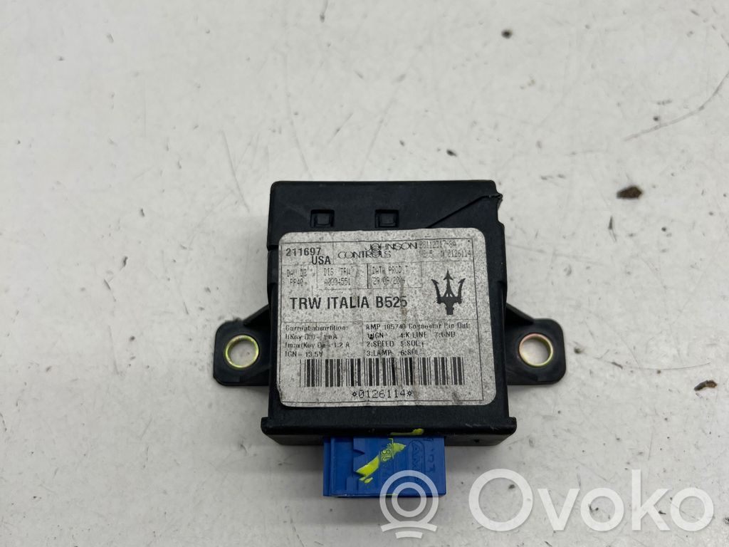 Maserati Quattroporte Power steering control unit/module 