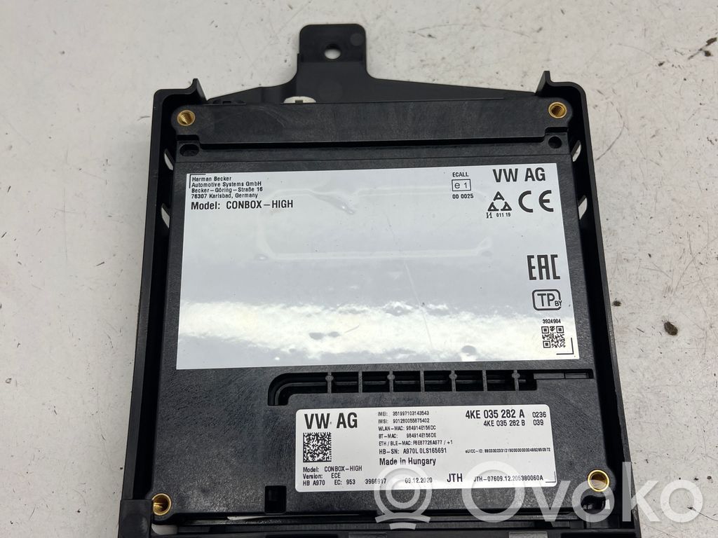 Audi A4 S4 B9 8W Sonstige Steuergeräte / Module 