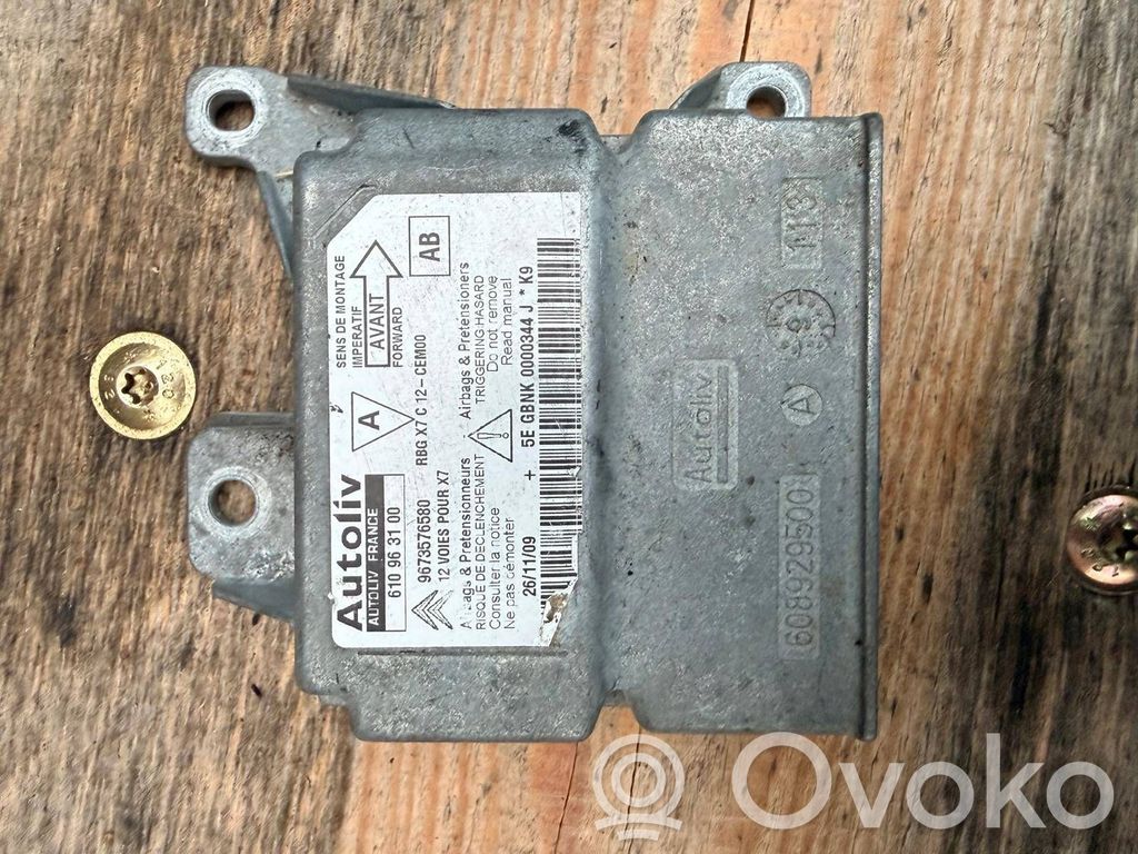 Citroen C5 Airbag control unit/module 