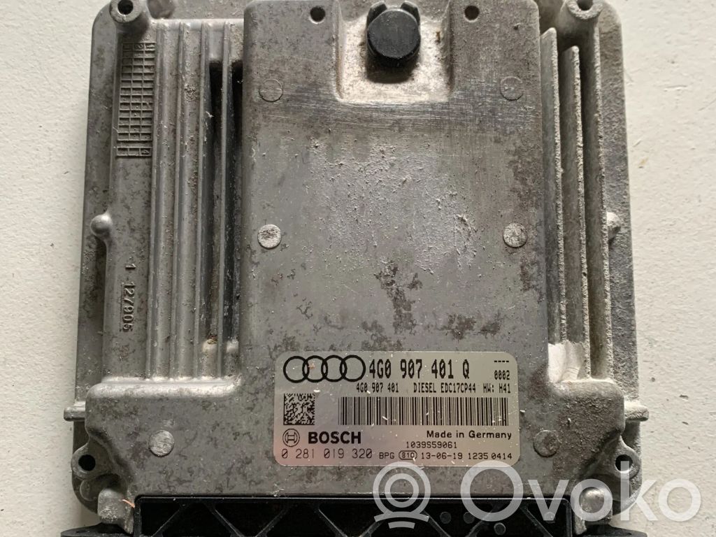 Audi A6 S6 C7 4G Engine control unit/module 