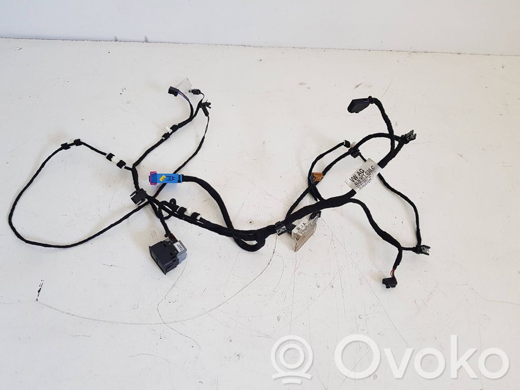 Audi Q7 4L Front door wiring loom 