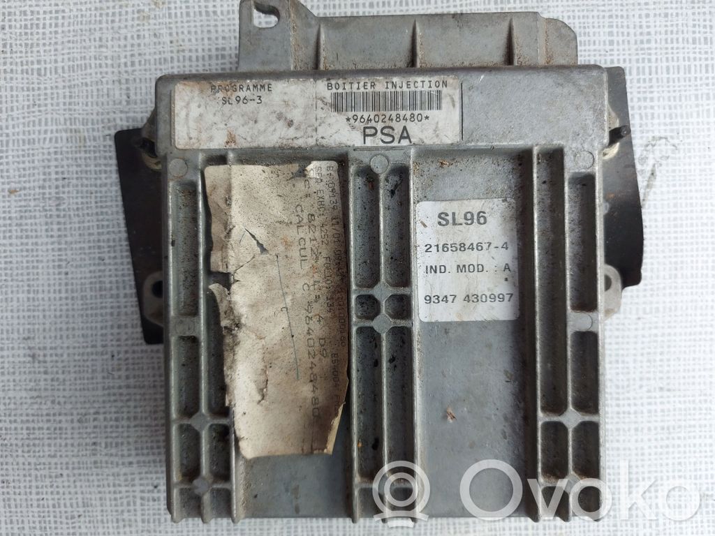 Peugeot 406 Engine control unit/module 