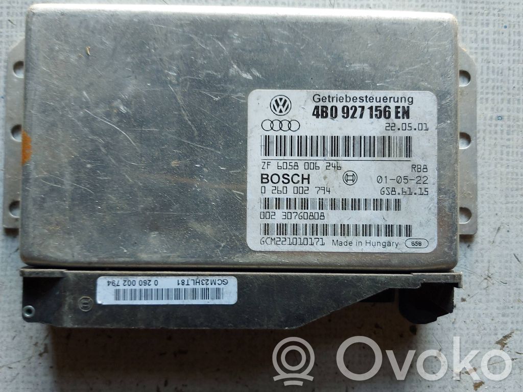 Audi A6 S6 C5 4B Gearbox control unit/module 