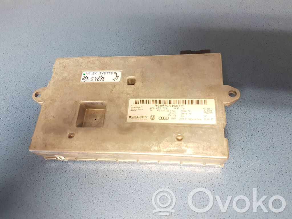 Unidad de control MMI   4E0035729