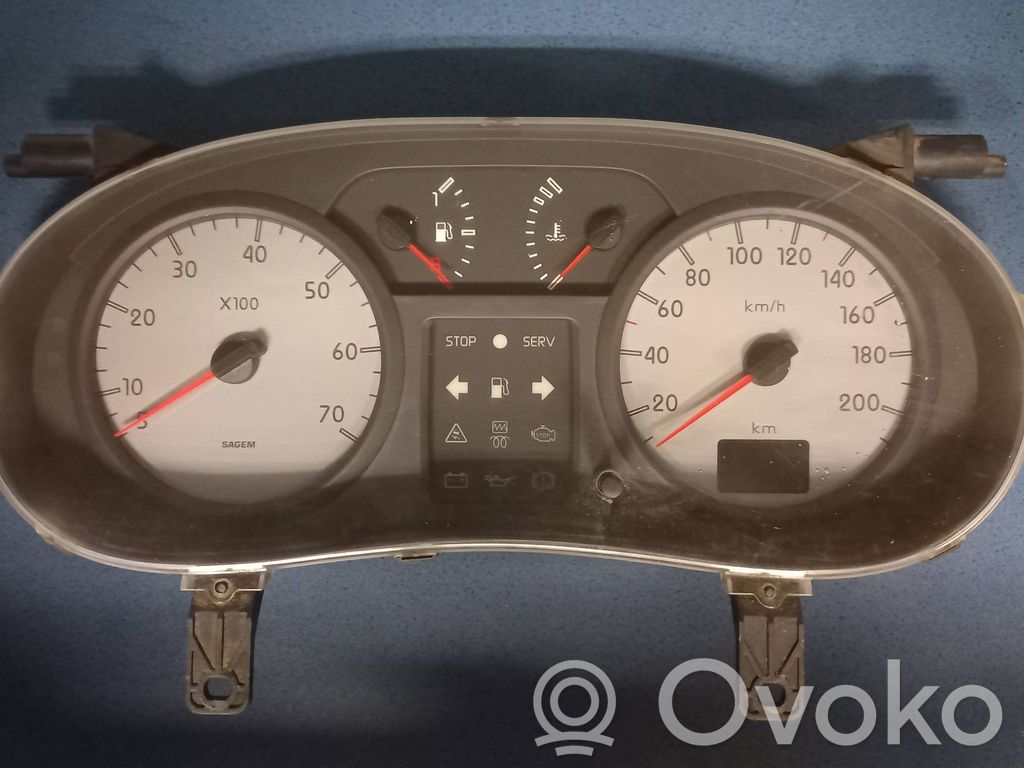 Renault Kangoo I Velocímetro (tablero de instrumentos) 