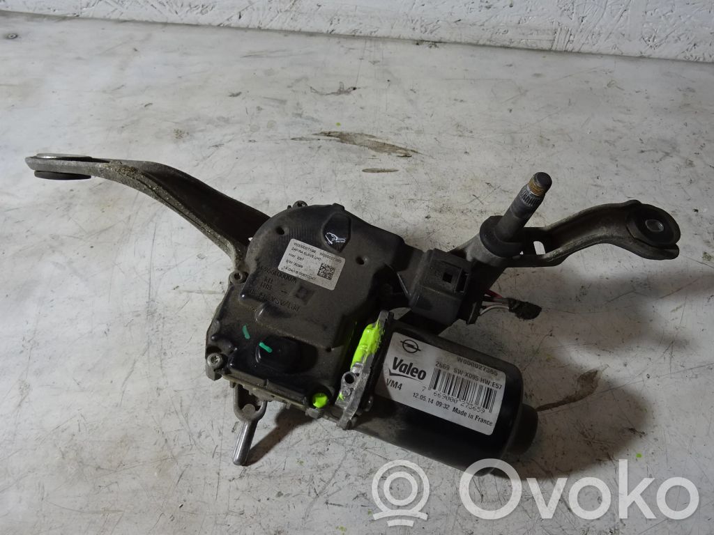 Opel Zafira C Mechanizm i silniczek wycieraczek szyby przedniej / czołowej 