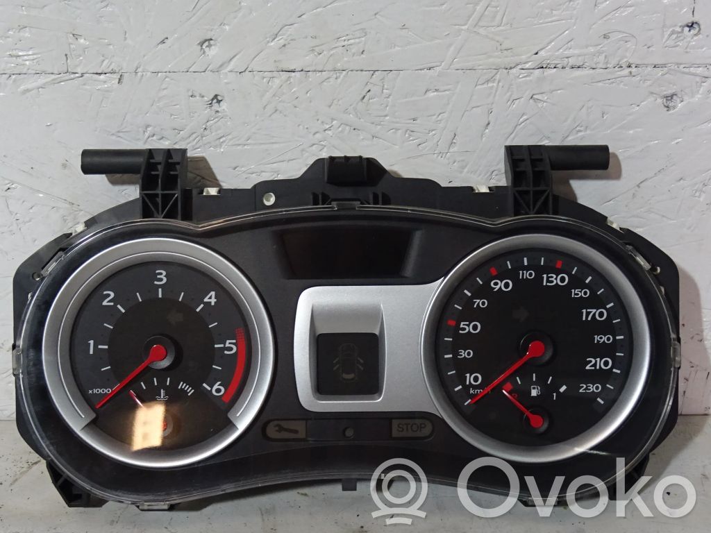 Renault Clio III Speedometer (instrument cluster) 
