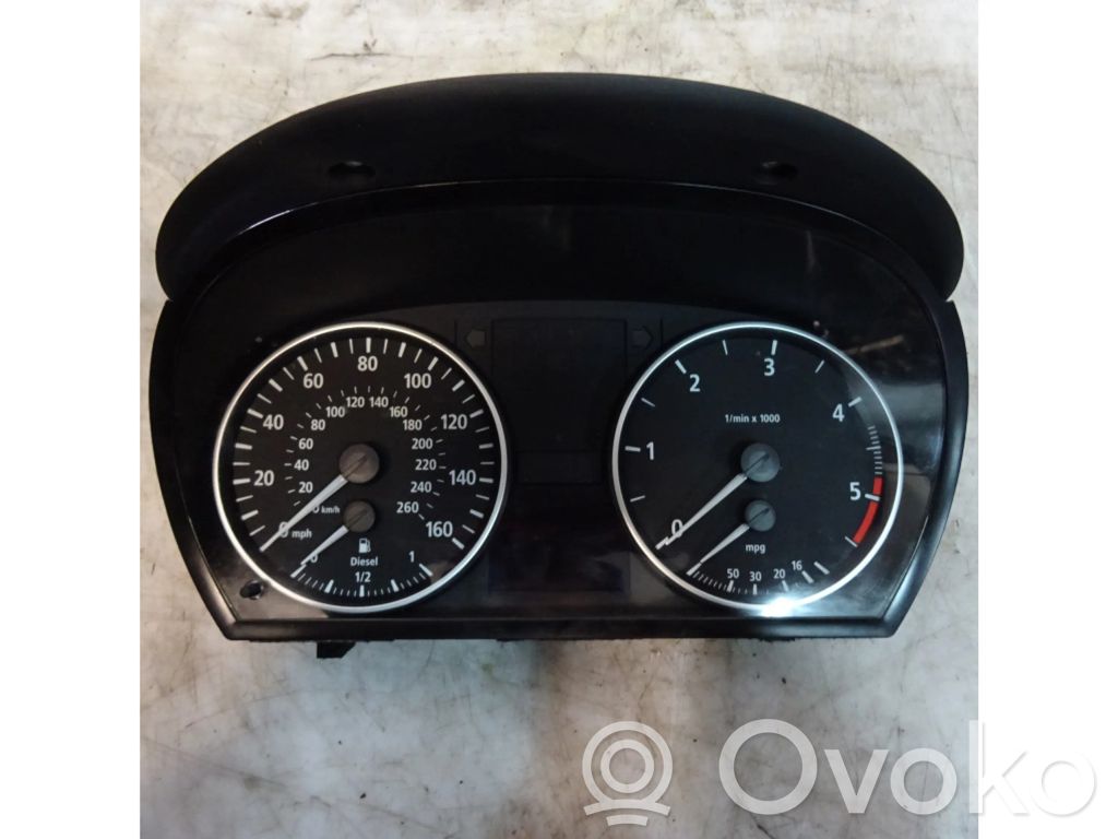 BMW 3 E90 E91 Nopeusmittari (mittaristo) 
