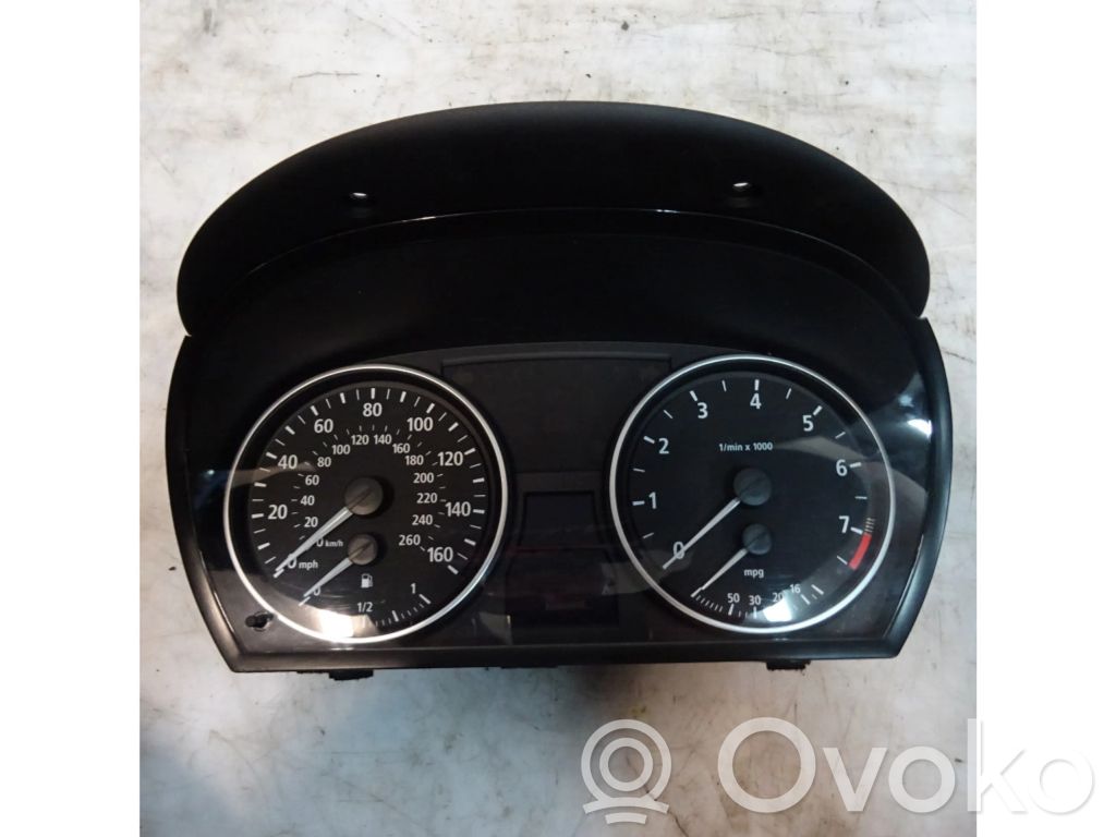 BMW 3 E90 E91 Speedometer (instrument cluster) 