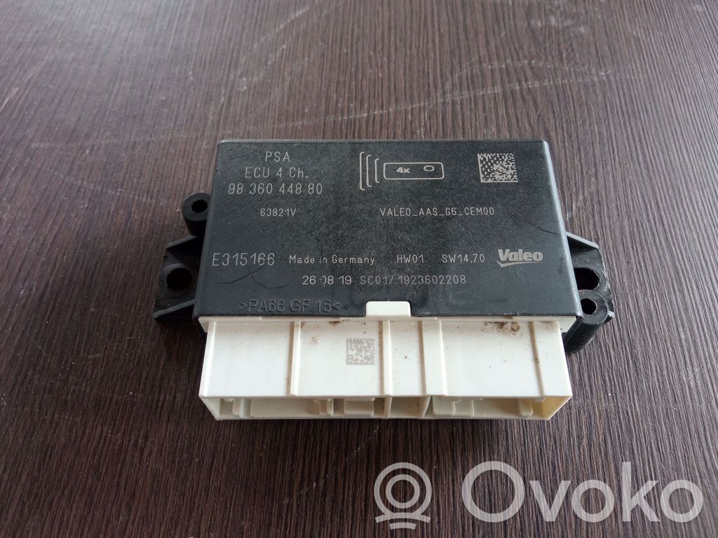 Citroen Berlingo Parking PDC control unit/module 