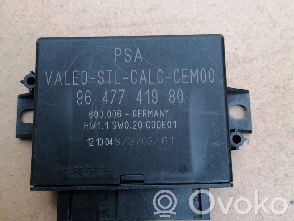 Citroen C4 I Parking PDC control unit/module 
