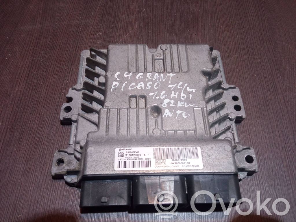 Citroen C4 Grand Picasso Engine control unit/module 