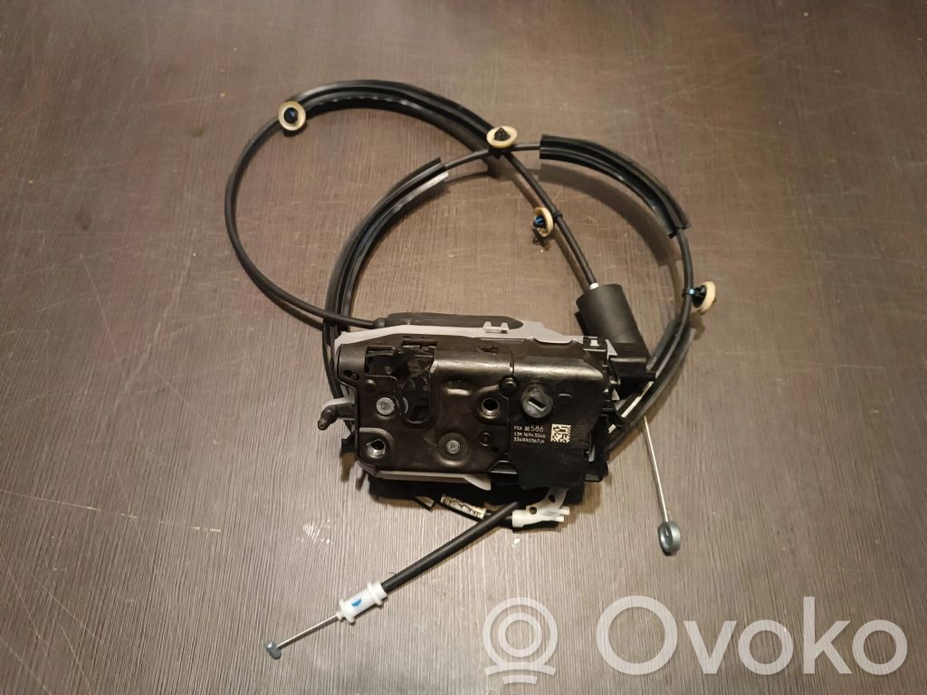Citroen Berlingo Sliding door lock 