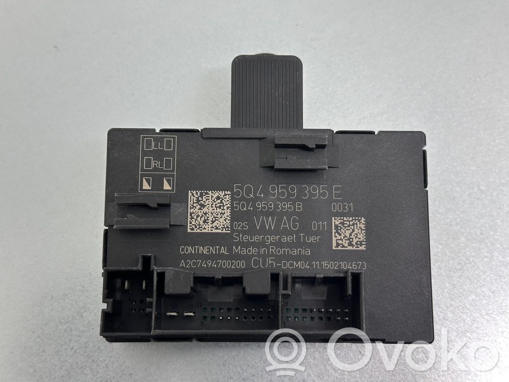 Volkswagen PASSAT B8 Unité de commande module de porte 