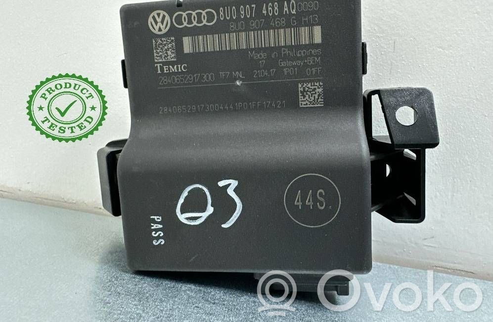 Audi Q3 8U Gateway control module 