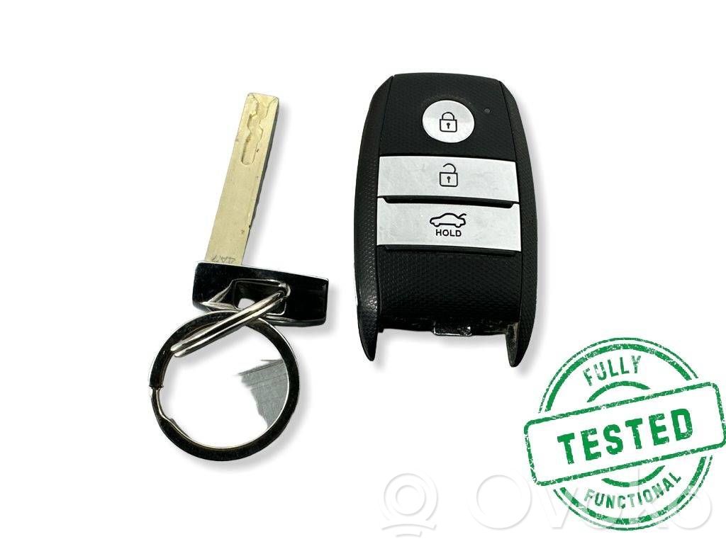 KIA Optima Ignition key/card 