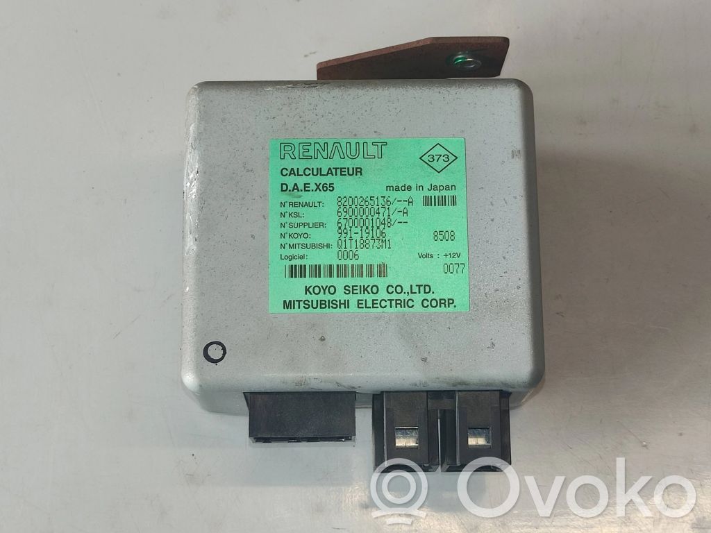 Renault Clio II Other control units/modules 