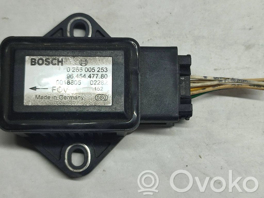 Peugeot 307 ESP acceleration yaw rate sensor 