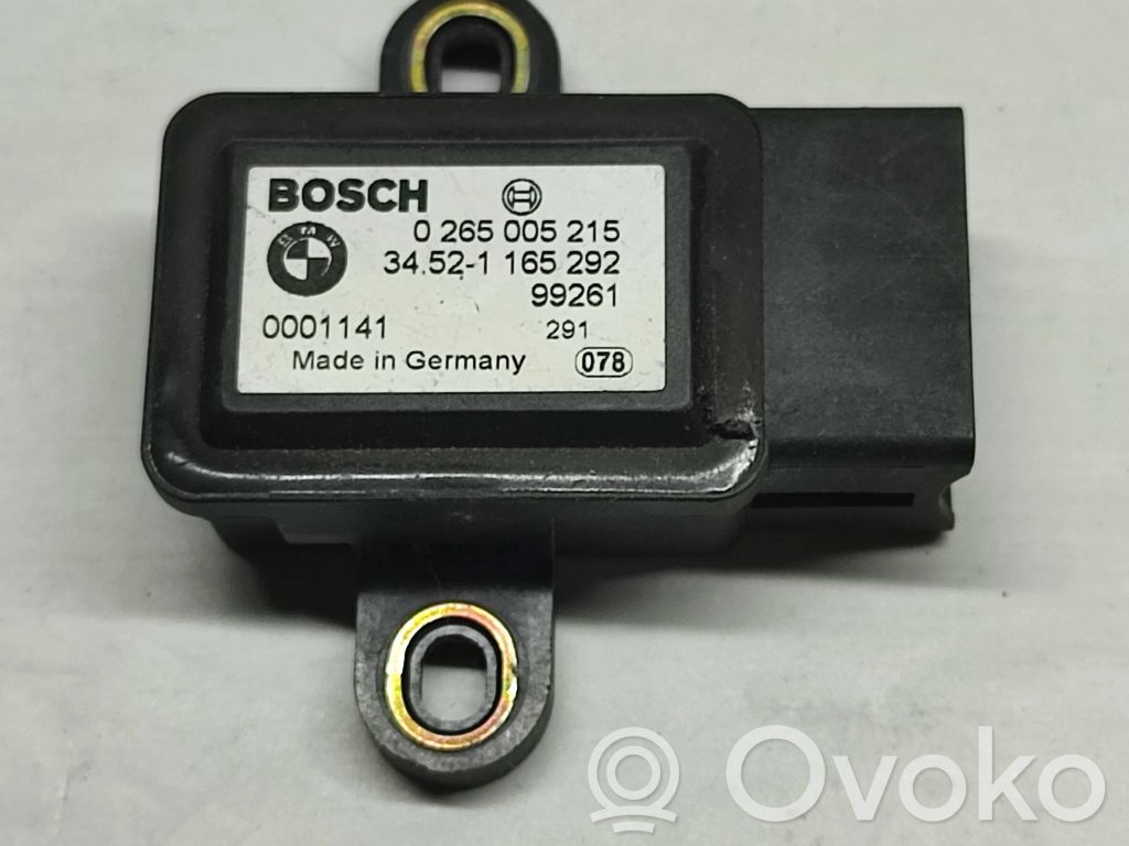 BMW 5 E39 ESP acceleration yaw rate sensor 