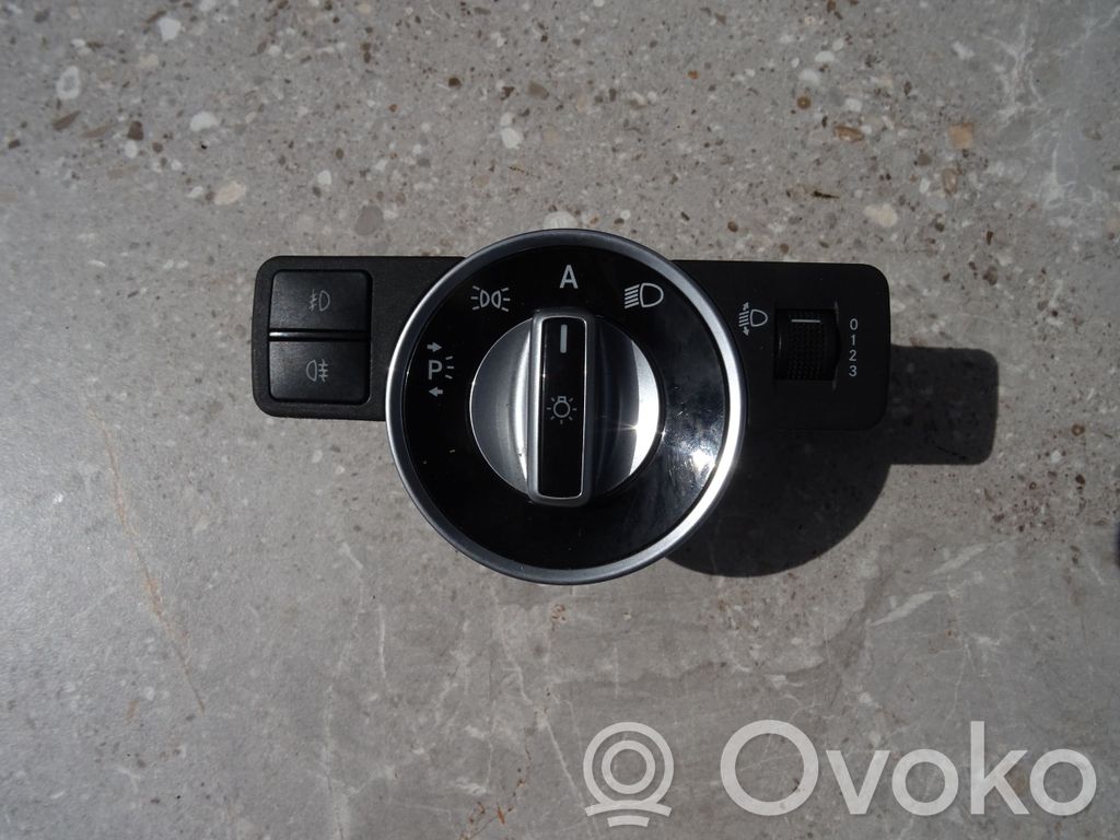 Mercedes-Benz E W212 Interruptor de luz 