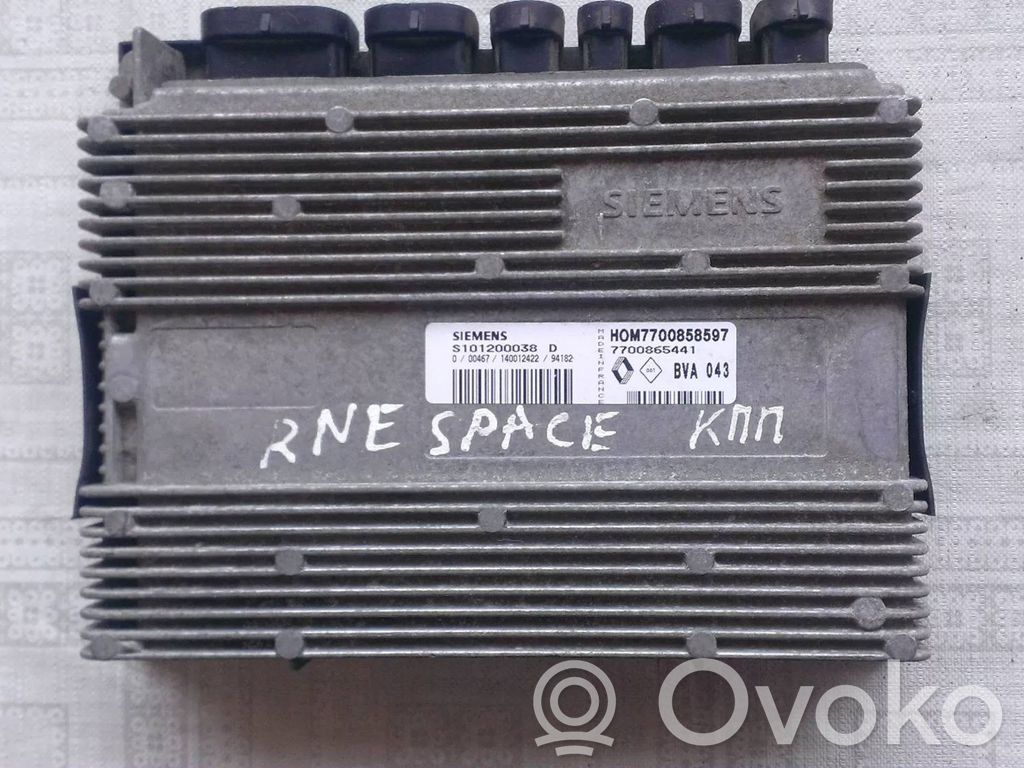 Gearbox control unit/module   7700865441,HOM7700858597