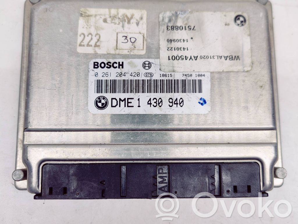 BMW 3 E46 Engine control unit/module 