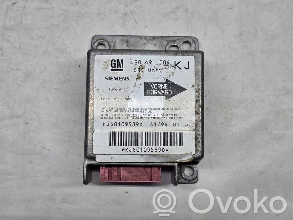 Opel Omega B1 Airbag control unit/module 
