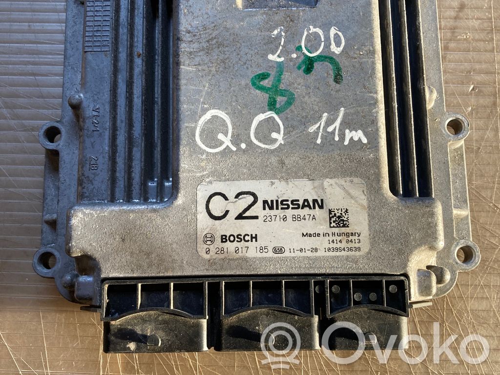 Nissan Qashqai+2 Engine control unit/module 