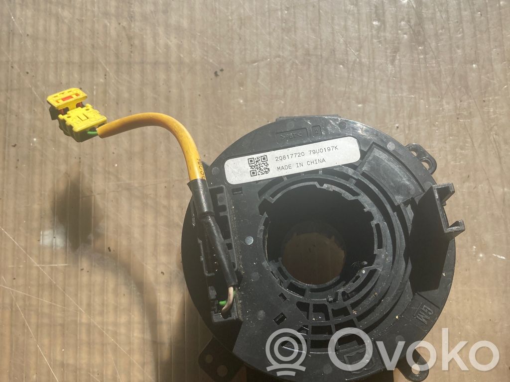 Opel Meriva B Airbag slip ring squib (SRS ring) 