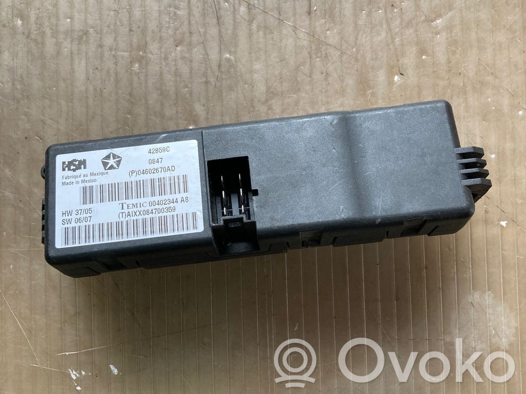 Module de commande de siège   04602670AD,42859C