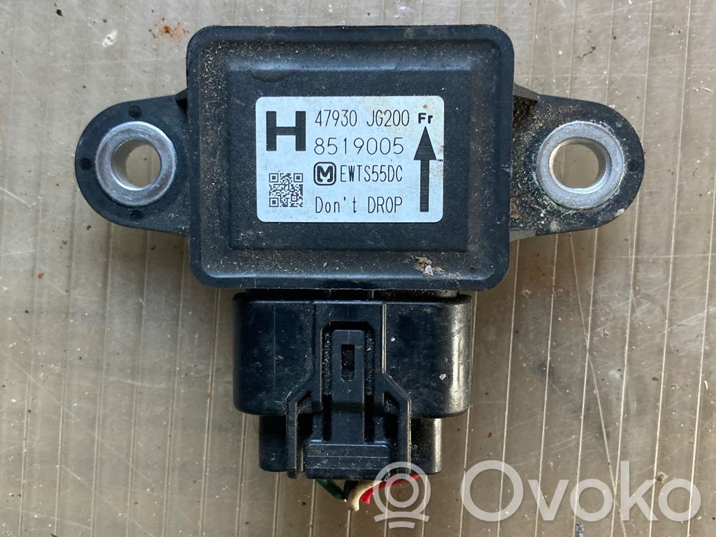 Renault Koleos I ESP acceleration yaw rate sensor 