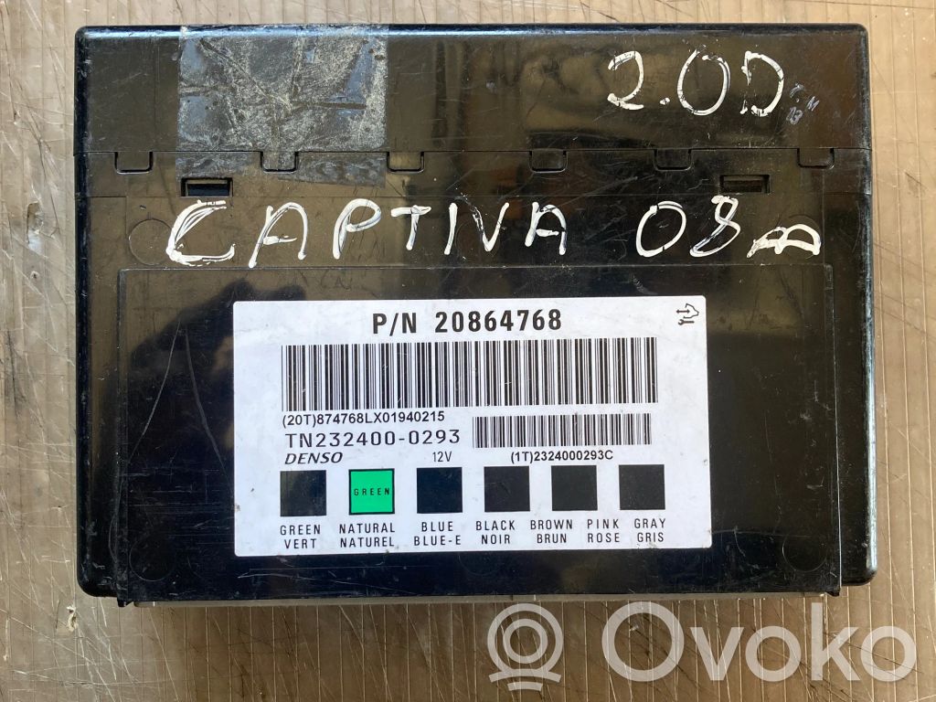 Chevrolet Captiva Module confort 