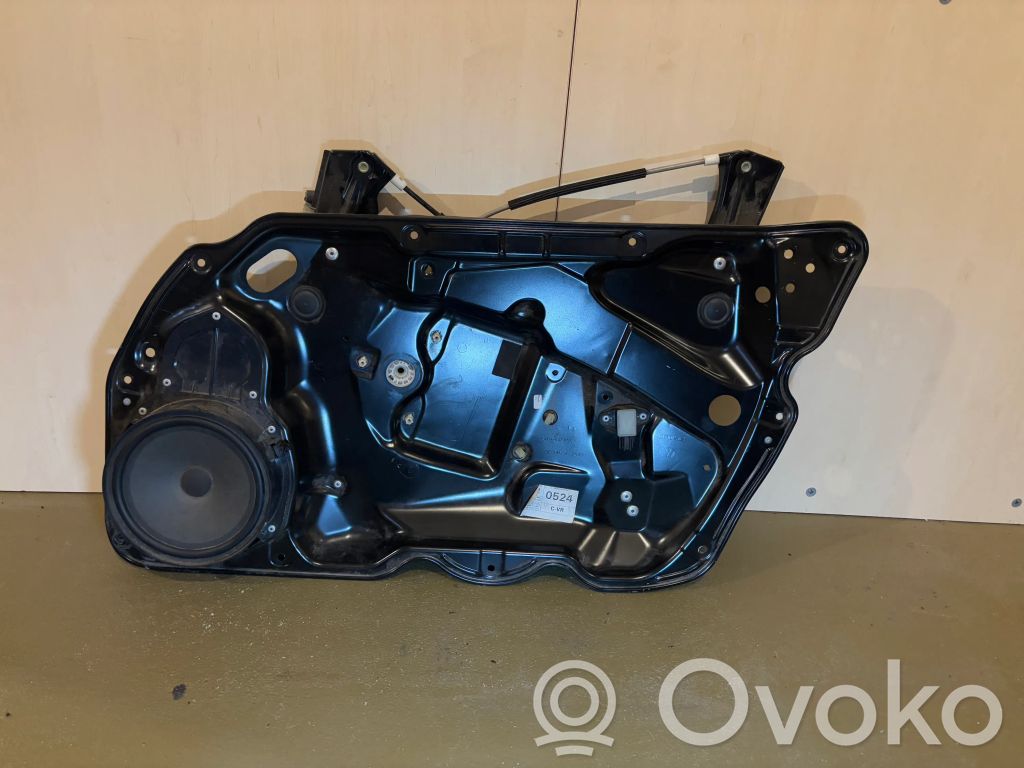 Volkswagen PASSAT B7 Mechanizm podnoszenia szyby przedniej bez silnika 