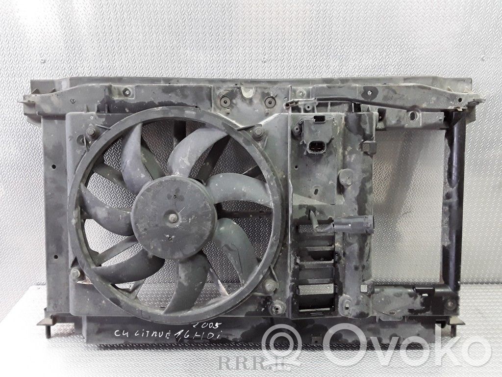 Citroen C4 I Electric radiator cooling fan 