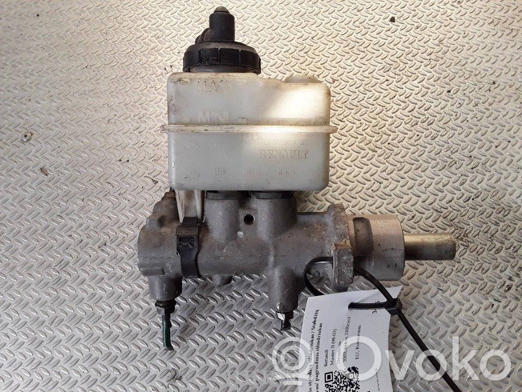 Master brake cylinder   7700309824
