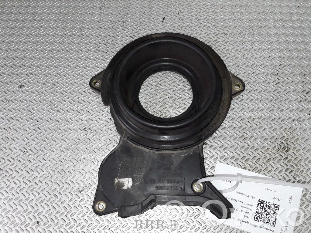 Opel Zafira B Osłona paska / łańcucha rozrządu 