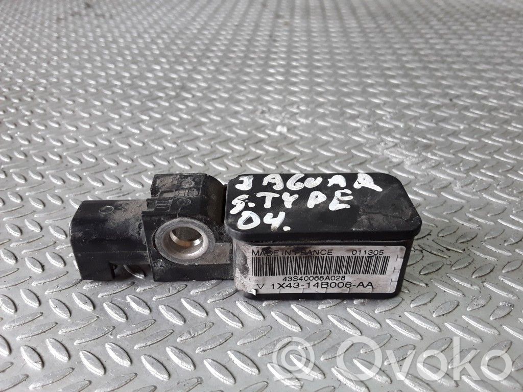 Jaguar S-Type Airbagsensor Crashsensor Drucksensor 