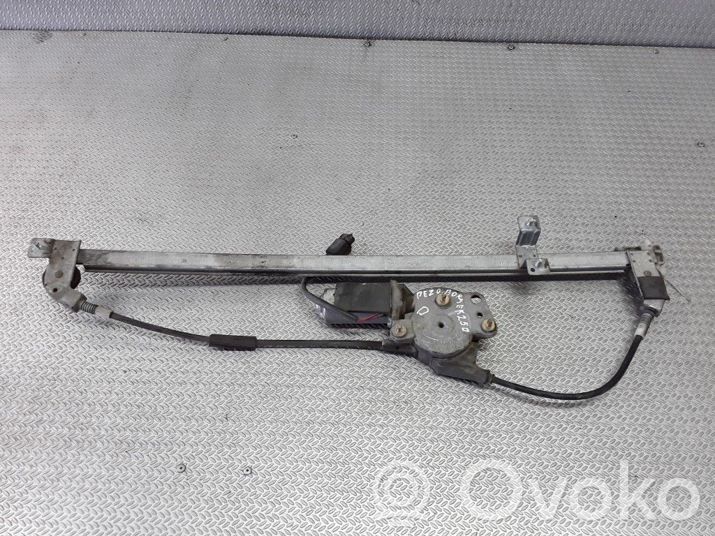 Front door window regulator with motor
