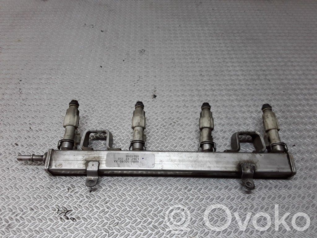 Fuel injectors set   6M8G9D280AA