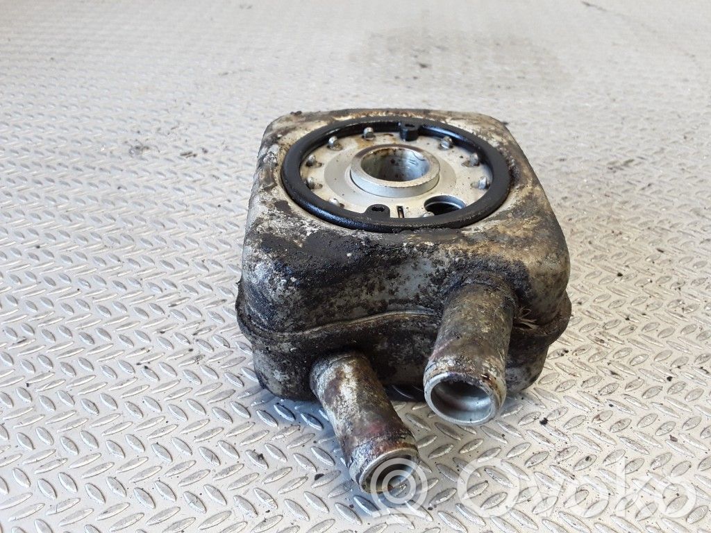 Oil filter mounting bracket