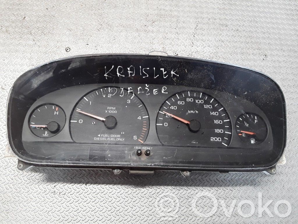 Speedometer (instrument cluster)   04685268