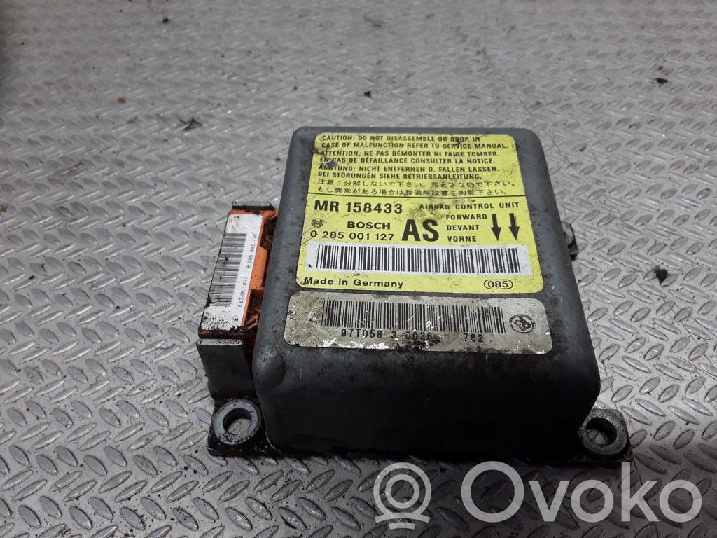 Unidad de control/módulo del Airbag   0285001127