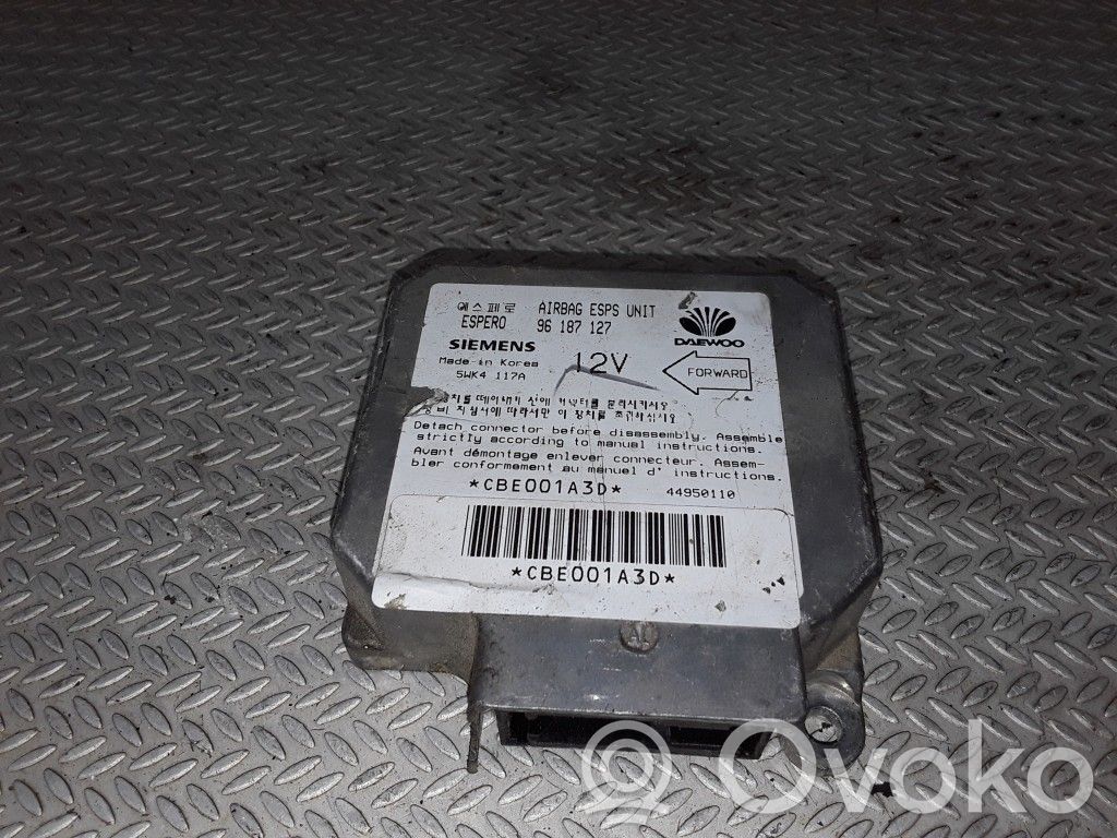 Daewoo Espero Airbag control unit/module 