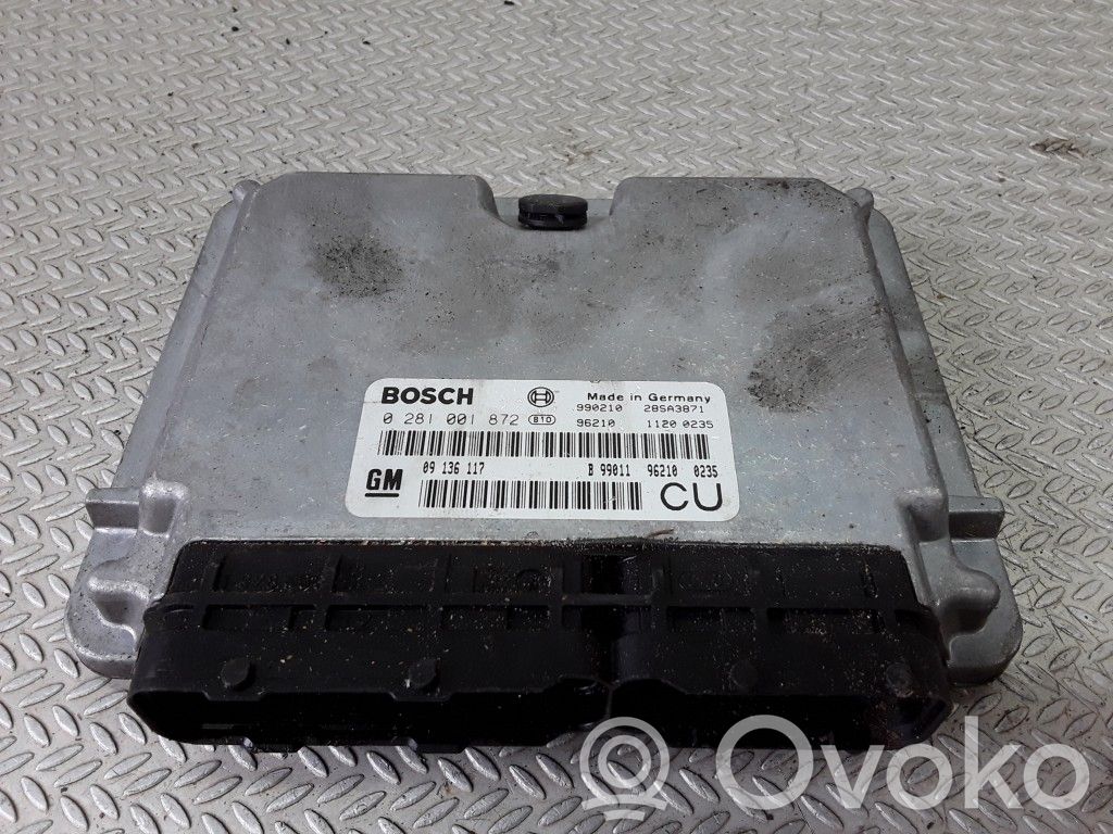 Opel Vectra B Engine control unit/module 