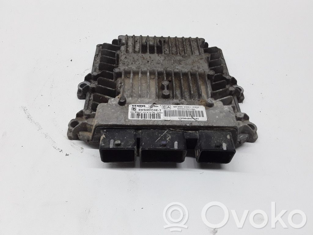 Engine control unit/module   5WS40110ET,SW9654925480