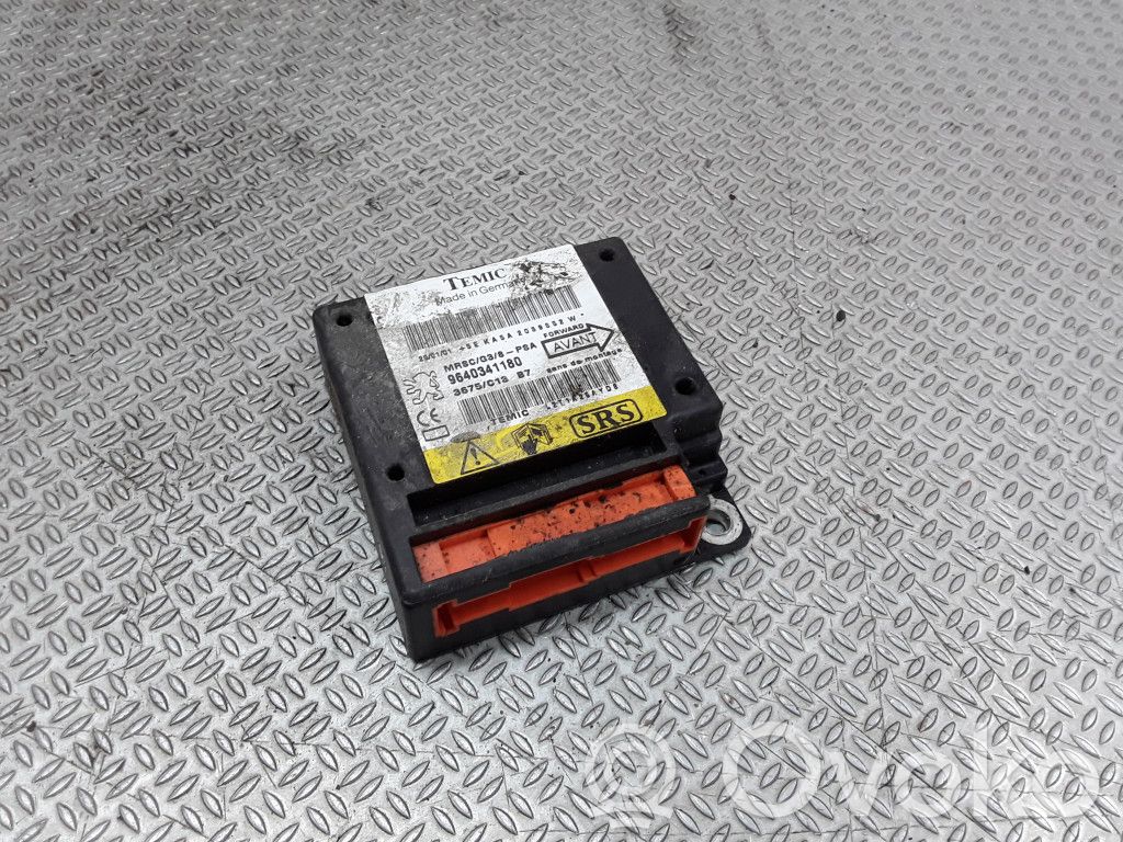 Unidad de control/módulo del Airbag   9640341180