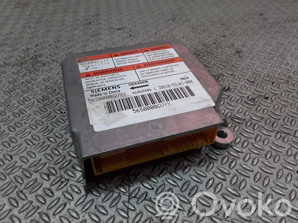 Module de contrôle airbag   3891059J41