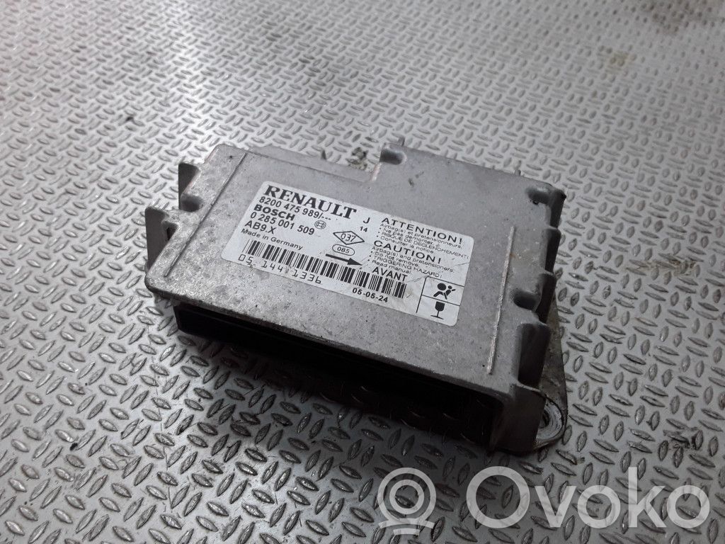 Renault Modus Airbag control unit/module 